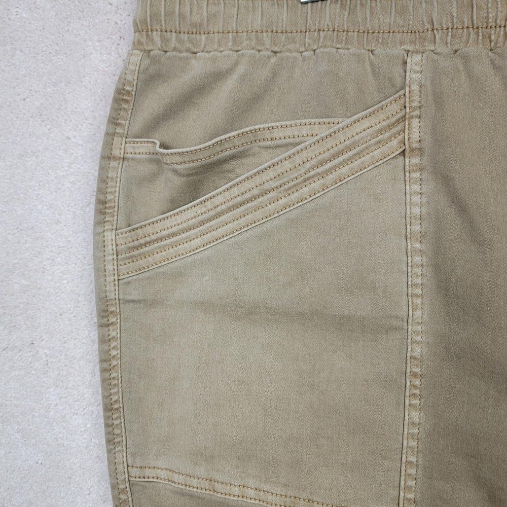 Maurices NWT Tapered Pants Womens XXL 16 18 Plus Size Tan High Rise‎ Utility - Picture 9 of 9